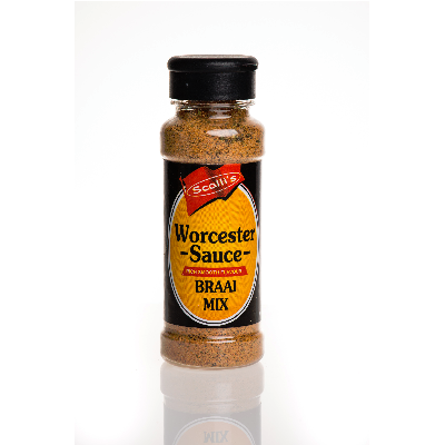 Scalli's Worcester Sauce Braai Mix 200ml